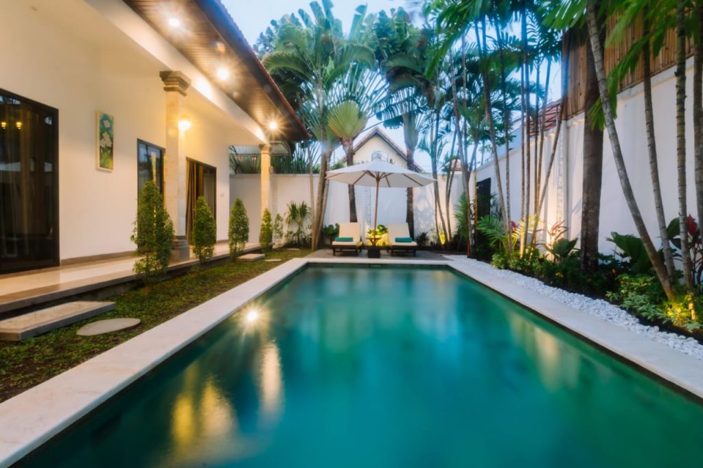 canggu private pool villa